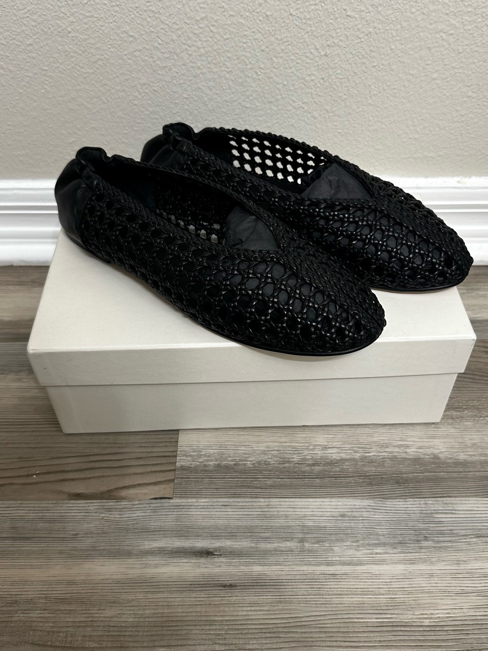 Fréda Salvador- Riley open weave ballet flat